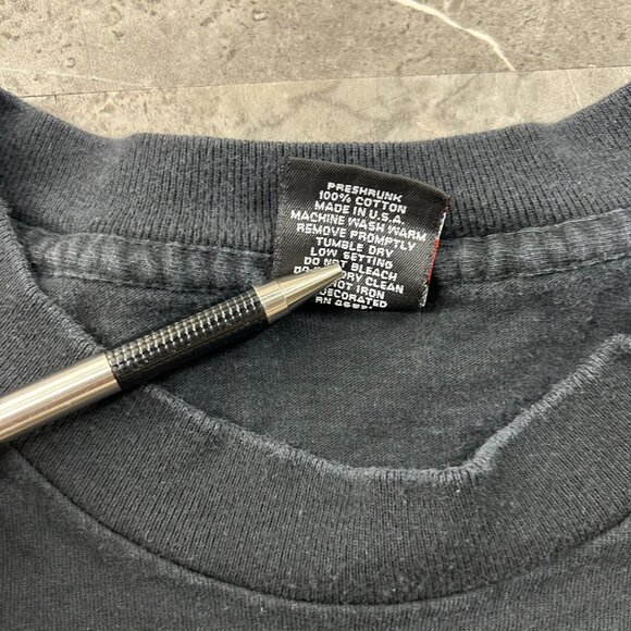 90s Vintage Pittsburgh Pirates Graphic Tee Mens XL Short Sleeve MLB Baseball - Picture 7 of 10